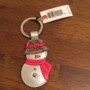 ⛄️☃️Coach Snowman Keyfob⛄️☃️